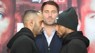 HEATED! KID GALAHAD VS CLAUDIO MARRERO HEAD TO HEAD @ PRESS CONFERENCE