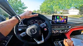 2024 Acura Integra Type S - POV Drive | The Ultimate Hot Hatch? | 3D Audio 4K