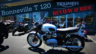 2018 TRIUMPH BONNEVILLE REVIEW & RIDE