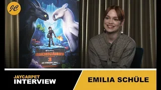 DRACHENZÄHMEN LEICHT GEMACHT 3: Interview mit Emilia Schüle (Astrid) | JayCarpet