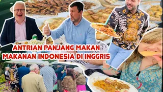 WARGA INGGRIS GA SABAR ANTRI NYANTAP MAKANAN INDONESIA