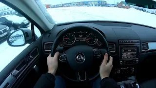 2016 Volkswagen Touareg POV TEST DRIVE