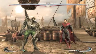 Doomsday vs Superman (Hardest AI) - Injustice: Gods Among Us