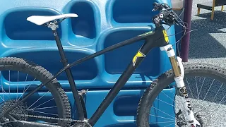 Chinese Carbon Fiber Bike MTB Frame review 1.5 year used.