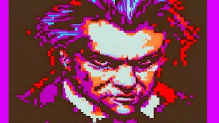 Beethoven – Moonlight Sonata 3rd Movement - Pixel Art Synthwave Soundfont