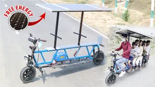 Build a 7 seater E Bike With Unlimited Range