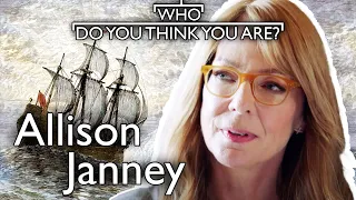 Allison Janney uncovers the truth about her family's journey aboard the Mayflower...