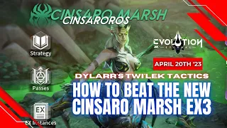 How to Beat Cinsaro Marsh EX 1-3 on AUTO | Eternal Evolution