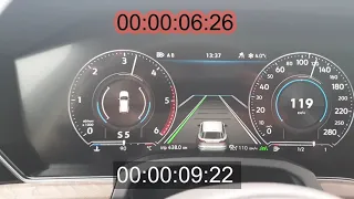 VW Touareg  2018 3.0TDI 249hp acceleration 0-100 km|h