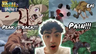 WAS NOT READY FOR THIS PEAK PAIN 1ST EP! | SEVEN DEADLY SINS FOUR KNIGHTS OF APOCALYPSE EP1 REACTION