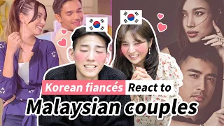 Korean fiancés react to Malaysian celebrity couples with a surprise announcement😎💕