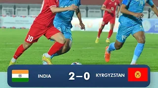 India vs Kyrgyzstan Highlights | India Vs Kazakhstan Goals | Индия - Кыргызстан |2-0 | 28 Mar 2023|