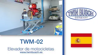 TWM-02: Elevador de motocicletas de TWIN BUSCH®