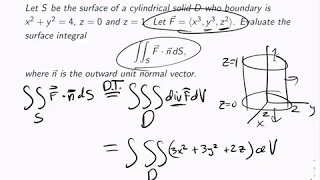 Multivariable Calculus: Divergence Theorem - Examples (16.9)