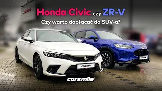 Honda Civic czy ZR-V? Czy warto dopłacać do SUV-a?