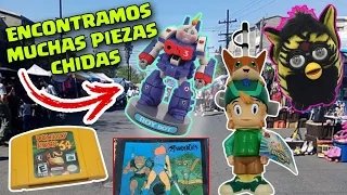 MUCHAS FIGURAS en el tianguis/ FURBY jumbo /cartucho DONKE😱THUNDERCATS #chachareando #juguetes