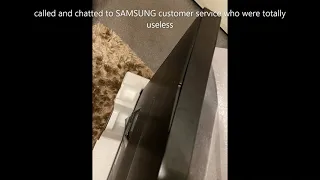 Samsung 8K 65 Inch TV QE65Q700TAT Unboxing bad surprise