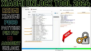 Xiaomi Mi Account Frp Unlock Tool 2024,Xiaomi Qualcomm Frp Tool,Xiaomi Redmi Poco Pattern Frp Unlock