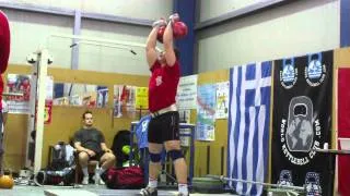 Ivan Denisov 32kg Long Cycle 5 mins 60 reps