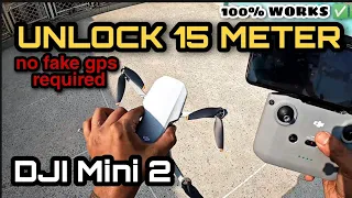 How to fly DJI Mini 2 above 15 meter | Altitude Limit solution | 100% WORKS | HINDI