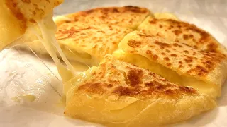 Cheesy Potato Bread Baked in a Pan | No oven, no yeast, no eggs