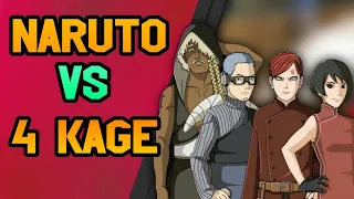 NARUTO VS 4 KAGE 🔥 | @SamuraiTVAnime  | Naruto Tagalog Review