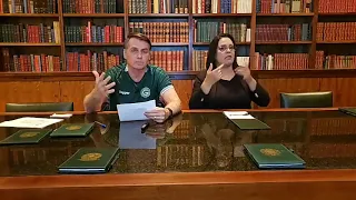 - Live de quinta-feira, sobre os fatos da semana, com o Presidente Bolsonaro (12+1 /02/2020)