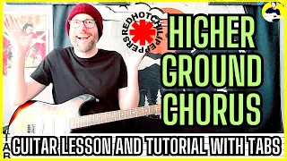 Red Hot Chili Peppers - Higher Ground Chorus Guitar Lesson | Tab | Tutorial