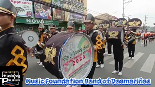 Rosario Town Fiesta 2024 I Marching Band Parade I Music Foundation Band of Dasmarinas