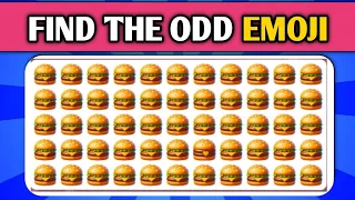 FIND THE ODD EMOJI QUIZ- 🍰Sweets Edition 🧁Easy, Medium, Hard Levels Quiz | #quiz #shorts #find