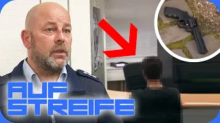 Zeuge mit Pistole auf der Wache: Er ist der TÄTER! Polizisten in Gefahr! | Auf Streife | SAT.1