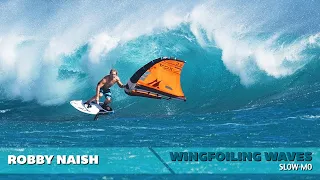 Wingfoiling Waves - (slo-mo)