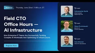 Field CTO Office Hours — AI Infrastructure & NVIDIA DGX SuperPOD