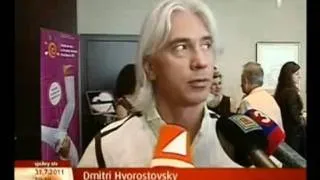 Dmitri Hvorostovsky in Bratislava (English subs)