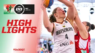 OLYMPIC TICKET GAME HIGHLIGHTS: Germany 🇩🇪 vs Hungary 🇭🇺 | FIBA #3x3OQT 2024