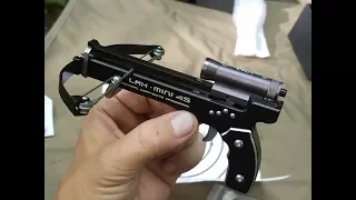 Mini Tactical Crossbow! Assembly and First Look of the LAH Mini 4S with Laser Sight