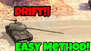 Simple drifting Tutorial step by step (easy method) - World of Tanks Blitz