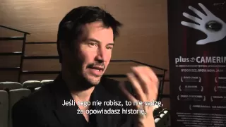 Plus Camerimage Keanu Reeves interview