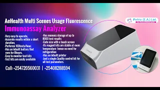 Aehealth fluorescence immunoassay analyzer