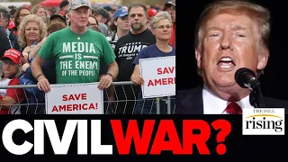 Trump Supporter Warns Of CIVIL WAR, Senate GOP FEARS Trump 2024 Run Would SABOTAGE Midterm Elections