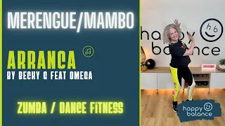 ARRANCA BY BECKY G FEAT OMEGA | MERENGUE/MAMBO | Zumba® | Zumba Gold® | Dance Fitness | Low - Impact