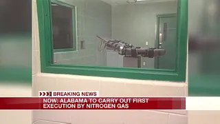 Alabama set to carry out first execution by nitrogen gas