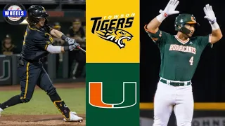 #25 Miami vs Towson Highlights (CRAZY GAME!) | 2022 College Baseball Highlights