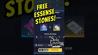 Free Essence Stones! #sololeveling #code #tierlist #sololevelingarise