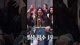 everyone’s reaction vs yeojin’s to getting first place in fan’s choice #yeojin #loona
