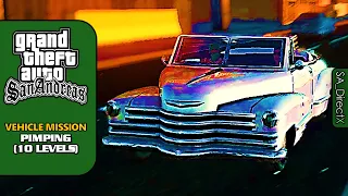 GTA SA DirectX 2.0 [SPECIAL 100% Walkthrough] - Vehicle Mission: Pimping (10 Levels)