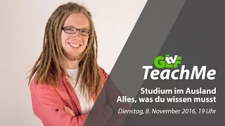 GLFtv Teach Me - Tipps Studium im Ausland | Frag fuugle