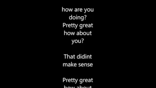 how are you doing?  Pretty great how about you?