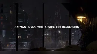 Batman’s advice to you on depression (AI voice)
