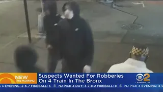 Search For Subway Robbery Suspects